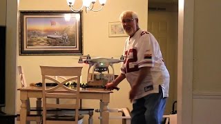 ANGRY GRANDPA DESTROYS DRONE [upl. by Jerz]