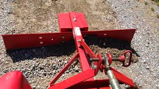 Grader Blade For Compact Tractor [upl. by Merideth]