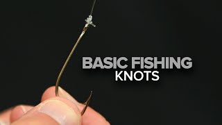 How To Tie Basic Fishing Knots [upl. by Wera]