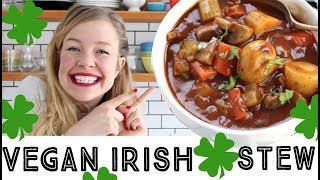 Vegan Irish Stew  Quick and Easy Stew Recipe [upl. by Amick353]