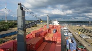 Crossing the Atlantic on a container ship [upl. by Nico]