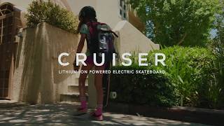 RazorX® Cruiser Electric Skateboard Ride Video [upl. by Jehovah]