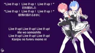 【 ParadisusParadoxum 】 by MYTH amp ROID  ReZero OP 2  Lyrics [upl. by Efthim726]