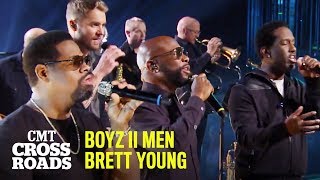 In Case You Didnt Know Boyz II Men amp Brett Young  CMT Crossroads [upl. by Morville]