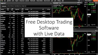 Free Desktop Trading Software with Live Data [upl. by Ursola699]