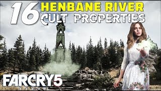 Location of All Shrines Cult Properties in Henbane River Faiths Region False Idols  Far Cry 5 [upl. by Colston]