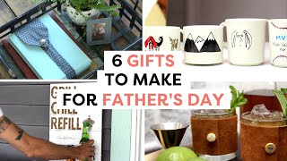 6 Unique Gifts For Dad  DIY Father’s Day Gift Ideas [upl. by Crissy621]