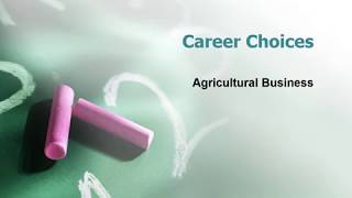 Agricultural Business Career  Information Salary amp School Ranking [upl. by Hannis]