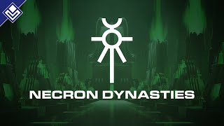 Necron Dynasties  Warhammer 40000 [upl. by Fi]