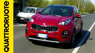 Kia Sportage 2017 la prima impressione  Diario di Bordo Day 1 [upl. by Dorsy28]