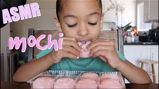 ASMR MOCHI soft loud chewy eating sounds [upl. by Marcelia]