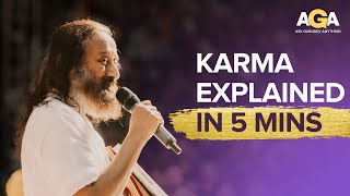 What Is Karma amp How Does It Work  Gurudev Sri Sri Ravi Shankar [upl. by Norrad]