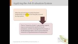 HR Basics Job Evaluation 2e [upl. by Evvie]