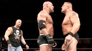 Goldberg vs Brock Lesnar WrestleMania XX [upl. by Helban]