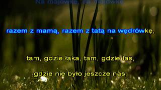 Na majówkę Wanda Chotomska  karaoke [upl. by Juan]