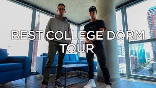 BEST COLLEGE DORM TOUR  Columbia College Chicago [upl. by Arobed]