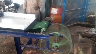 BANANA FIBRE EXTRACTION MACHINE JOTHIEES ENGINEERING INDUSTRIES FULLY AUTOMATION PROCESS [upl. by Siegfried]