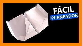 como hacer un AVION DE PAPEL PLANEADOR fácil y sencillo paso a paso y que vuele mucho [upl. by Tacy]