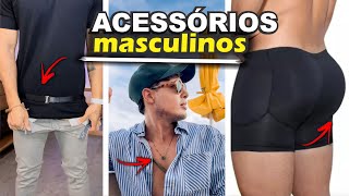 AcessoÌrios masculinos diferentes nada convencionais [upl. by Yelkao]