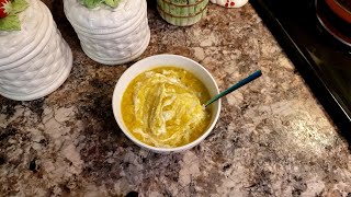 Squash soup recipe from frozen squash [upl. by Terhune]