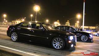 E55 AMG vs SRT8 300C [upl. by Burd]