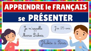 Apprendre le français  se présenter [upl. by Ahcorb368]