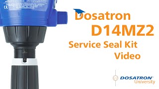 Dosatron D14MZ2 Service  Seal Kit [upl. by Boycie]