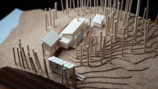 Architecture Model Making Tutorial Using a Real Project [upl. by Sadira]