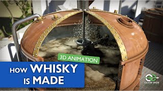 How Whisky is made  3D animation about the production of Whisky remake 2020 [upl. by Molly]