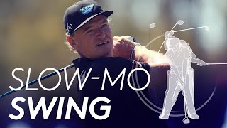 Ernie Els golf swing in Slow Motion [upl. by Mich]