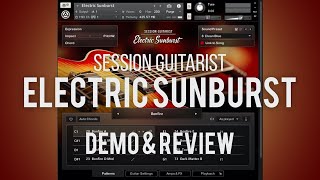 Session Guitarist  Electric Sunburst Demo amp Review [upl. by Haleak860]