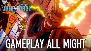 Jump Force  PS4XB1PC  Gameplay All Might [upl. by Tereve]