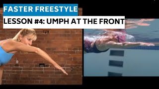 Faster Freestyle Swimming Part 4 Umph at the Front Where to apply the power  Vasa Trainer [upl. by Aehc246]