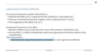 Interpretation of GLM coefficients [upl. by Asare]