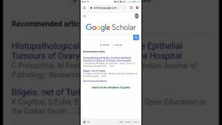 How to reference in Vancouver style using Google Scholar [upl. by Grewitz]