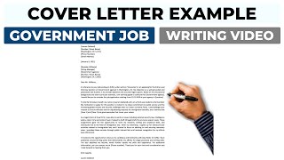 Cover Letter Example For Government Job Application [upl. by Phemia441]