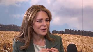 FFA2018 Her Majesty Queen Noor Al Hussein of Jordan interview [upl. by Latsirk]