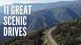 11 Great Scenic Drives in California [upl. by Lankton]