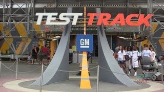 Test Track Tribute  Full ride queue preshow and postshow at Epcot [upl. by Bradlee]