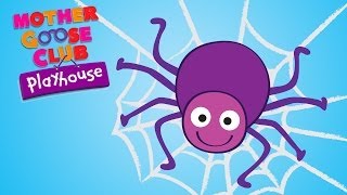 Eensy Weensy Spider  Mother Goose Club Playhouse Kids Video [upl. by Attevad]