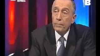 Bruno Nogueira Entrevista Professor Marcelo Rebelo de Sousa [upl. by Lledal908]