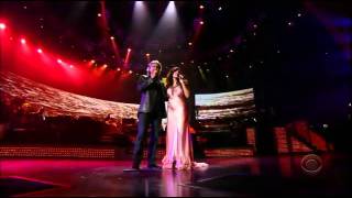 Andrea Bocelli  Katharine McPhee Somos Novios Live [upl. by Hollah]