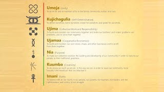 Nguzo Saba  The Seven Principles of Kwanzaa [upl. by Landmeier]