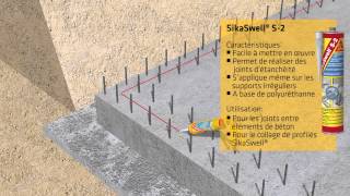 Gamme SikaSwell  mastics détanchéite hydroexpansifs [upl. by Gresham763]