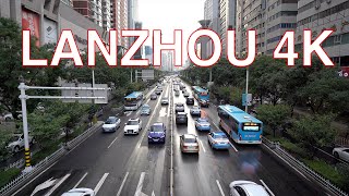 Lanzhou 4K POV  Downtown Walk  Gansu  China 中国甘肃兰州漫步视频前面展望 [upl. by Airotkiv363]