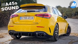 NEW MercedesAMG A45s  pure SOUND💥 [upl. by Alathia622]