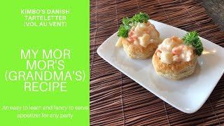 How to Make Tarteletter Appetizers Vol Au Vent [upl. by Disharoon533]