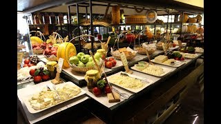 HOTEL RIXOS PREMIUM BELEK TURKEY GREAT RESTAURANT BREAKFAST BUFFET [upl. by Ettenig]