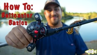 How To Use A Baitcaster The Basics [upl. by Ennairb]