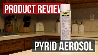 Pyrid Aerosol Insecticide Product Review [upl. by Alletneuq362]